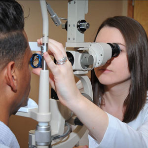 Optometrist Eye Exam
